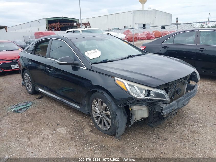 2015 HYUNDAI SONATA 2.4L SPORT - 5NPE34AF8FH138016