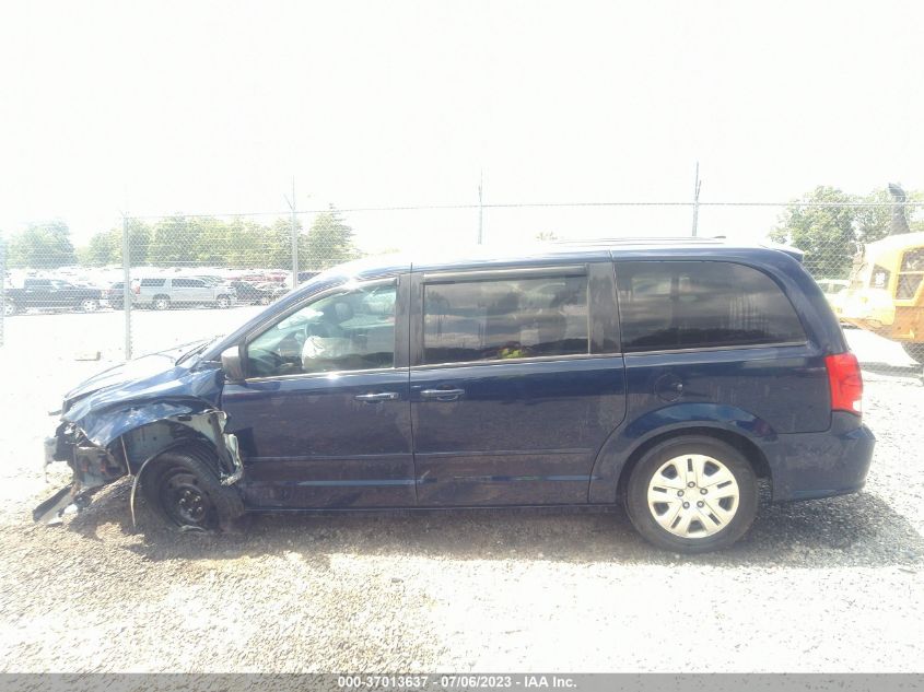 2017 DODGE GRAND CARAVAN SE - 2C4RDGBG4HR626263