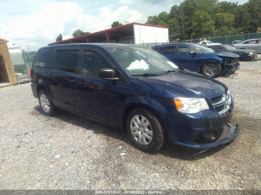 2017 DODGE GRAND CARAVAN SE - 2C4RDGBG4HR626263