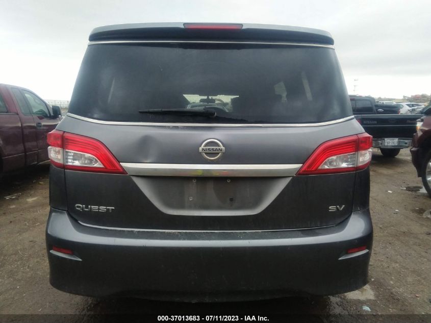 2016 NISSAN QUEST SV/S/PLATINUM/SL - JN8AE2KP3G9155762