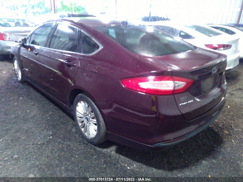 2013 FORD FUSION SE HYBRID - 3FA6P0LU8DR170686