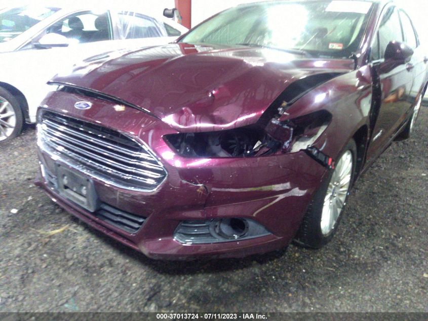 2013 FORD FUSION SE HYBRID - 3FA6P0LU8DR170686