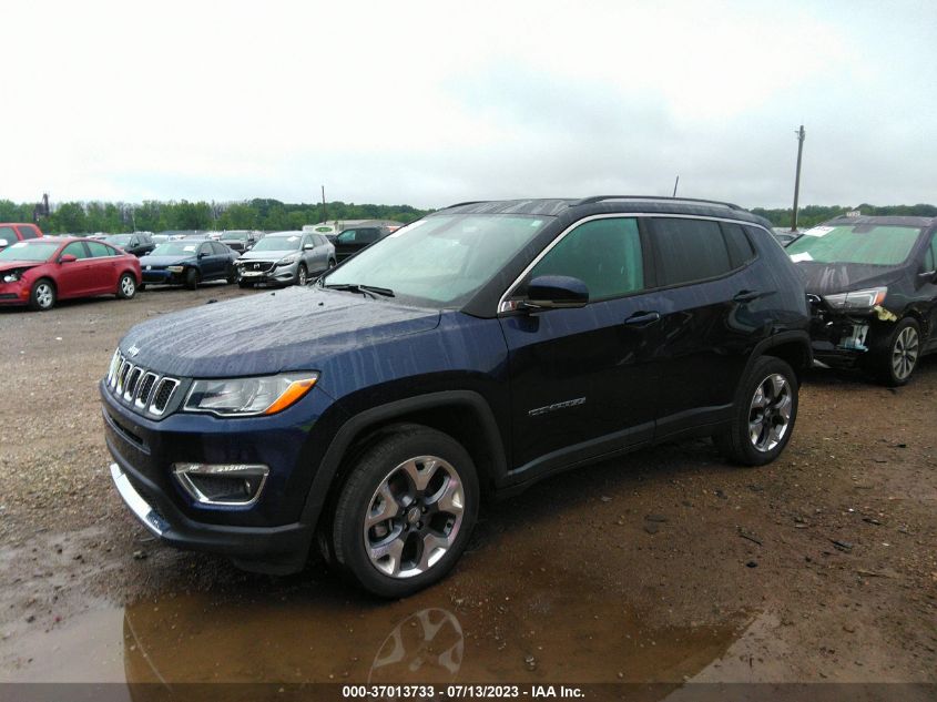 VIN 3C4NJDCB6LT222217 2020 JEEP COMPASS LIMITED
