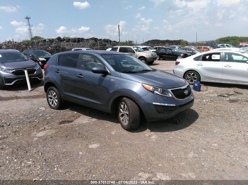 2016 KIA SPORTAGE LX - KNDPBCAC0G7853857