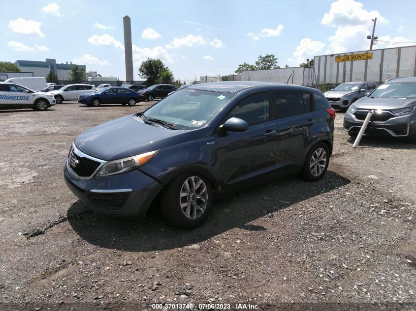 2016 KIA SPORTAGE LX - KNDPBCAC0G7853857