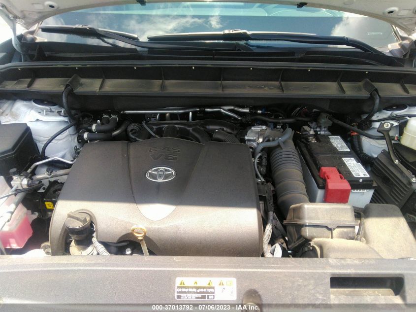 2022 TOYOTA HIGHLANDER LIMITED - 5TDYZRAH1NS109170