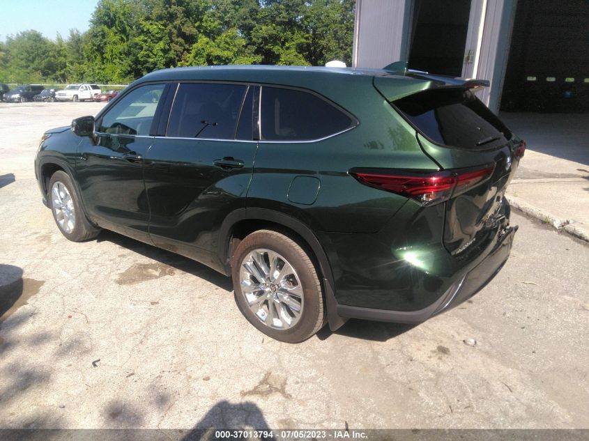 2023 TOYOTA HIGHLANDER L/LE/XLE/XSE/LIMITED - 5TDKDRBH4PS500349