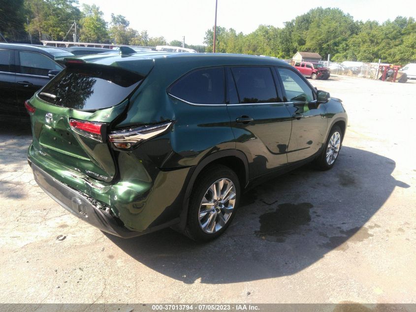 2023 TOYOTA HIGHLANDER L/LE/XLE/XSE/LIMITED - 5TDKDRBH4PS500349