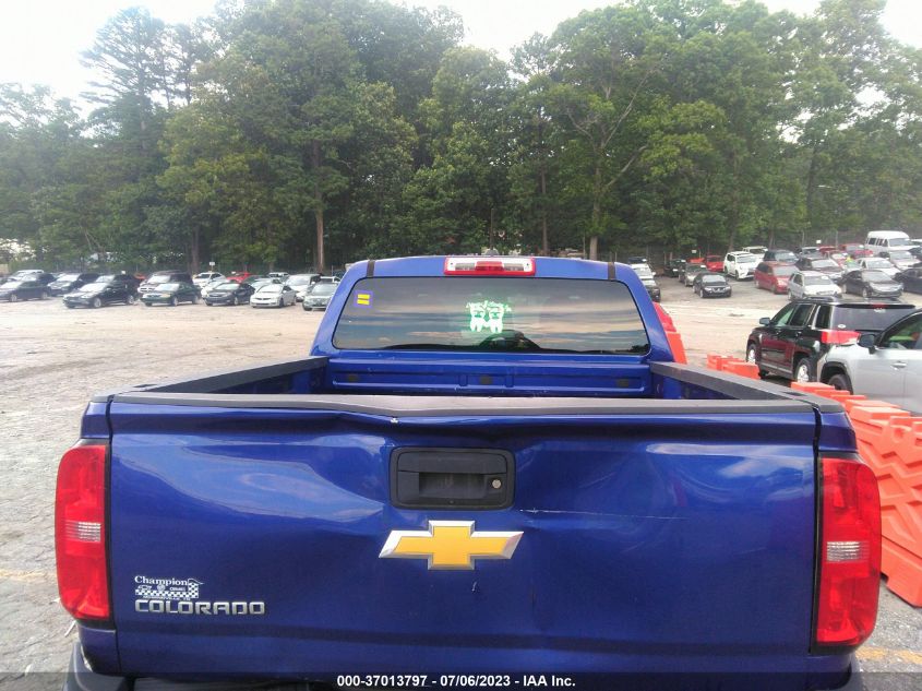 2016 CHEVROLET COLORADO 2WD WT - 1GCGSBE36G1385544