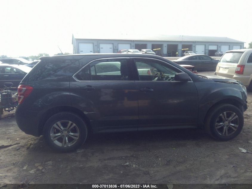 2017 CHEVROLET EQUINOX LS - 2GNALBEK7H1562986