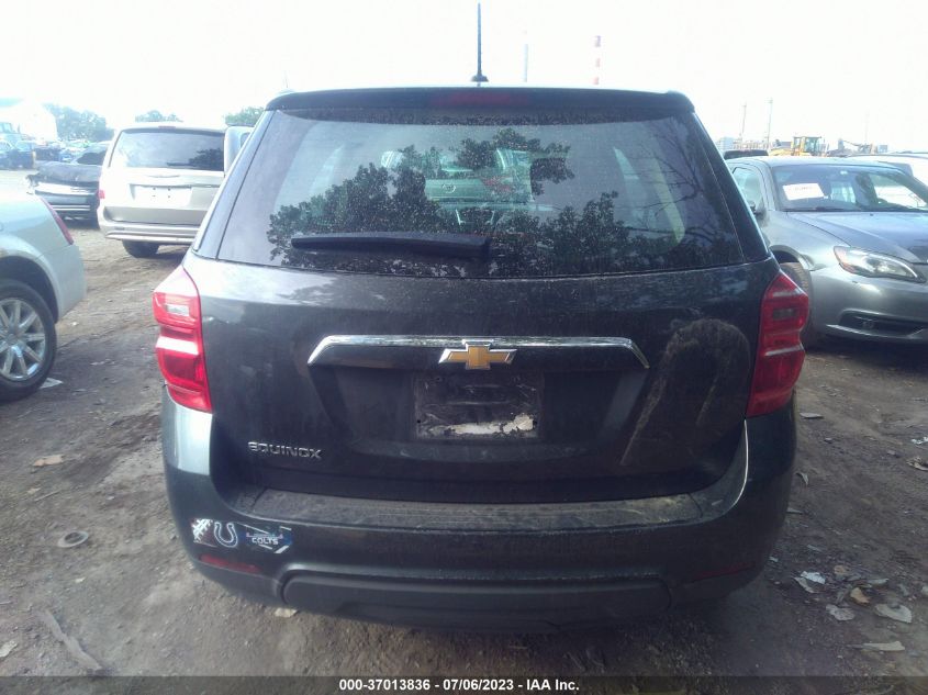 2017 CHEVROLET EQUINOX LS - 2GNALBEK7H1562986