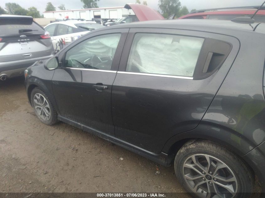 2018 CHEVROLET SONIC LT - 1G1JD6SH6J4140703