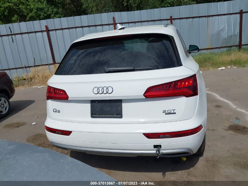 2018 AUDI Q5 PREMIUM/TECH PREMIUM - WA1ANAFY6J2222700