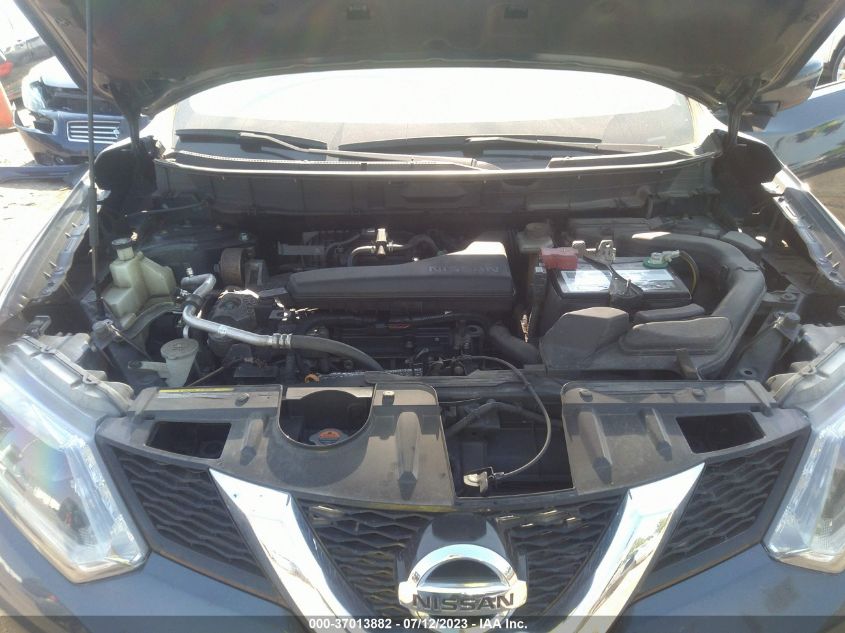 2016 NISSAN ROGUE SV - KNMAT2MV8GP688344