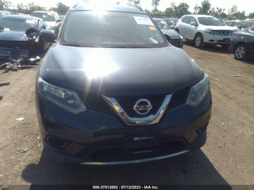 2016 NISSAN ROGUE SV - KNMAT2MV8GP688344