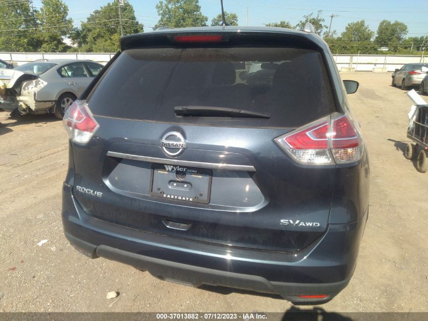 2016 NISSAN ROGUE SV - KNMAT2MV8GP688344