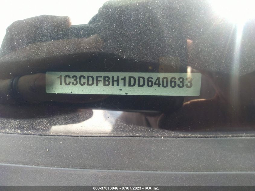 2013 DODGE DART SXT - 1C3CDFBH1DD640633