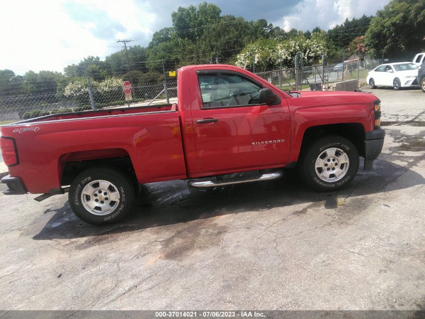2014 CHEVROLET SILVERADO 1500 WORK TRUCK - 1GCNKPEH0EZ380452