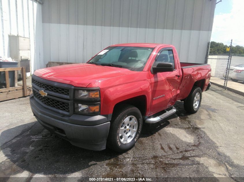 2014 CHEVROLET SILVERADO 1500 WORK TRUCK - 1GCNKPEH0EZ380452