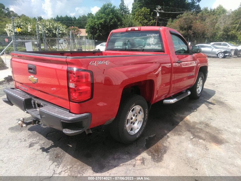 2014 CHEVROLET SILVERADO 1500 WORK TRUCK - 1GCNKPEH0EZ380452