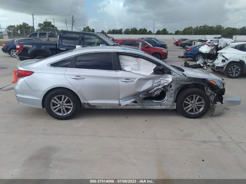 2015 HYUNDAI SONATA 2.4L SE - 5NPE24AF6FH135053