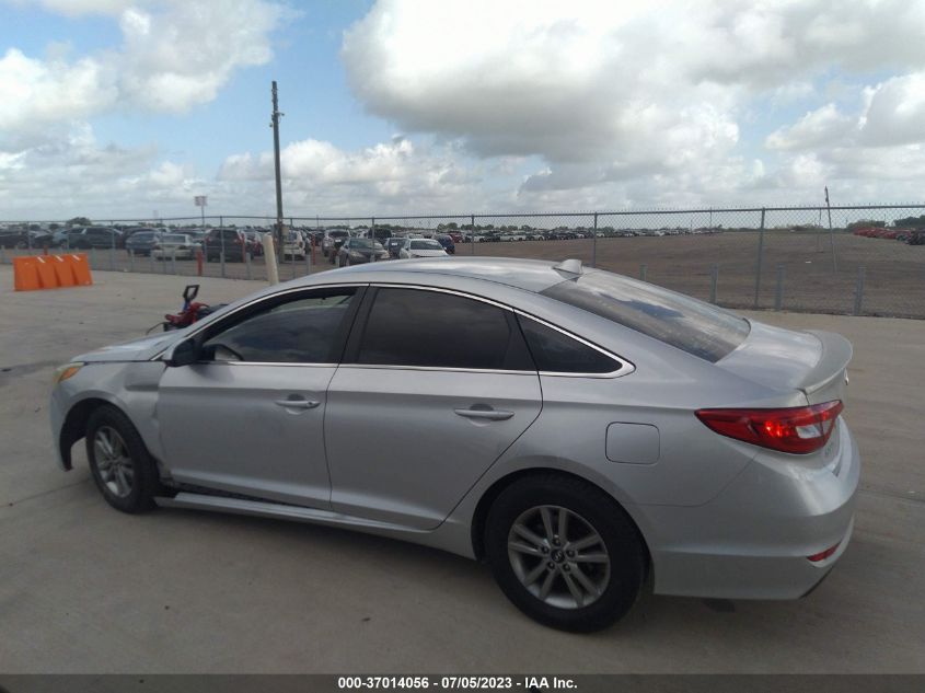 2015 HYUNDAI SONATA 2.4L SE - 5NPE24AF6FH135053