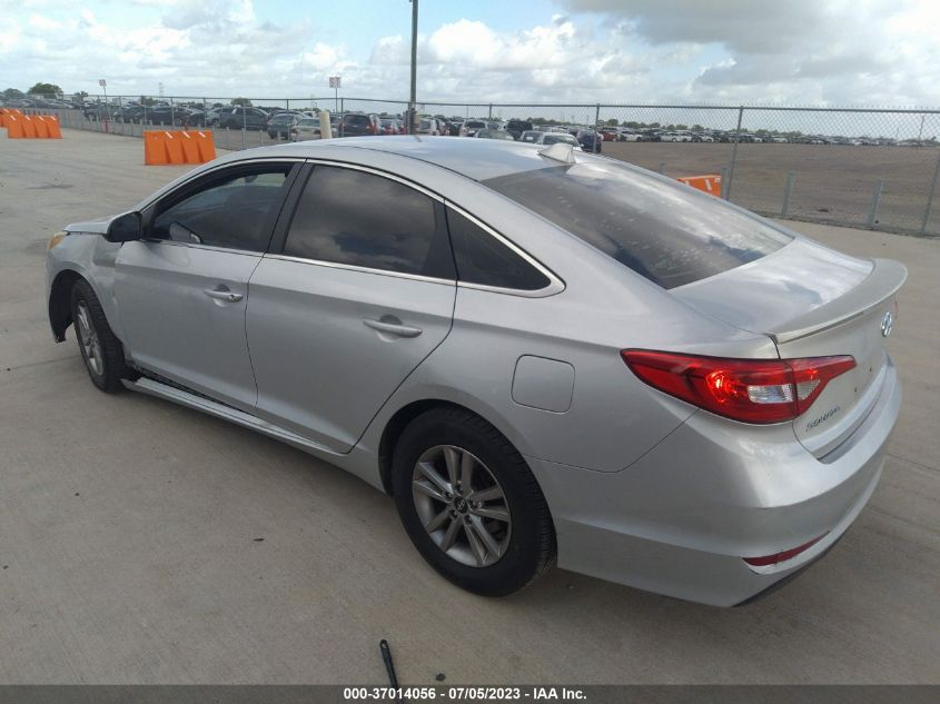 2015 HYUNDAI SONATA 2.4L SE - 5NPE24AF6FH135053