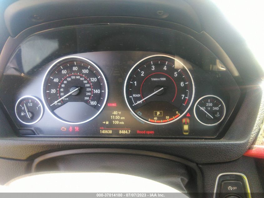 2013 BMW 328I - WBA3C1C57DF443120