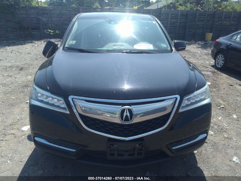 2014 ACURA MDX TECH PKG - 5FRYD4H47EB003359