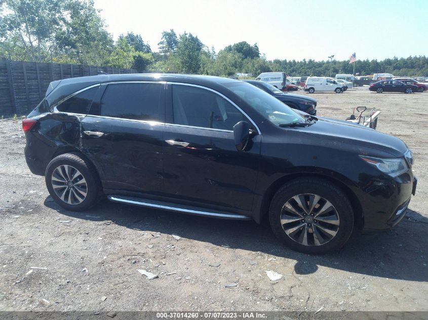 2014 ACURA MDX TECH PKG - 5FRYD4H47EB003359