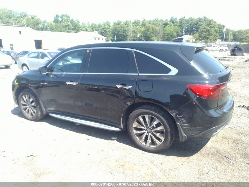 2014 ACURA MDX TECH PKG - 5FRYD4H47EB003359