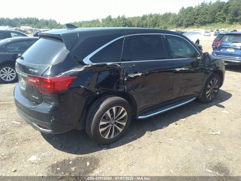 2014 ACURA MDX TECH PKG - 5FRYD4H47EB003359