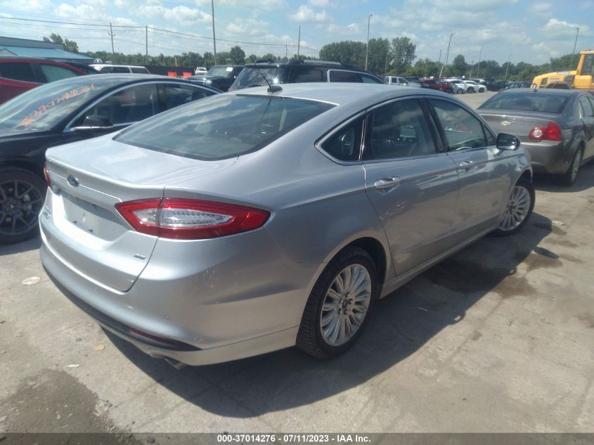 2015 FORD FUSION ENERGI SE LUXURY - 3FA6P0PU5FR295240