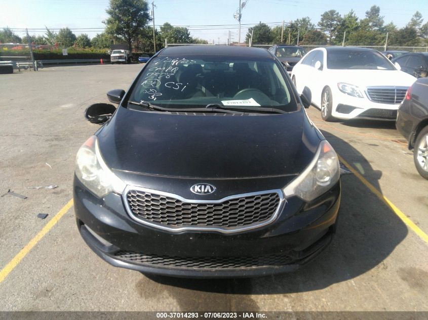 2016 KIA FORTE LX - KNAFK4A6XG5587378