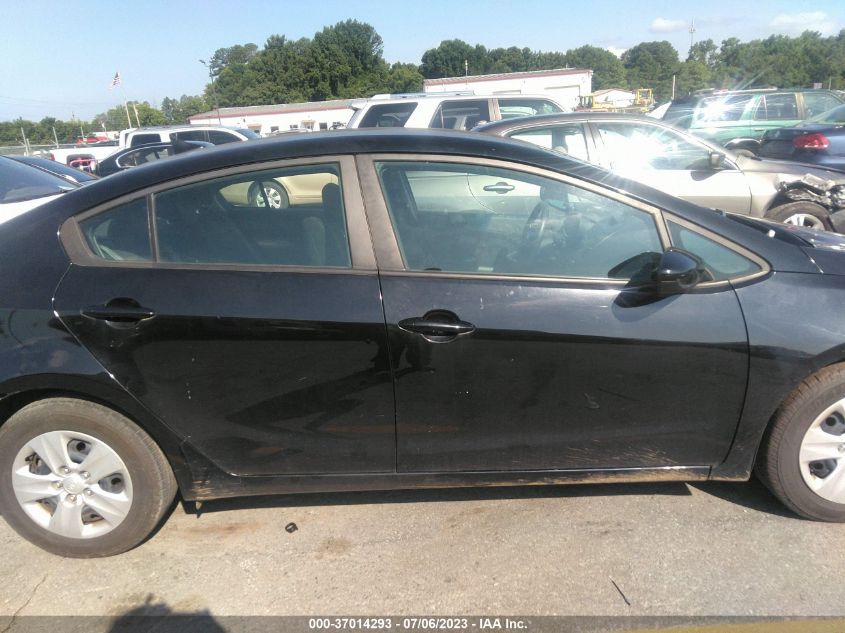2016 KIA FORTE LX - KNAFK4A6XG5587378