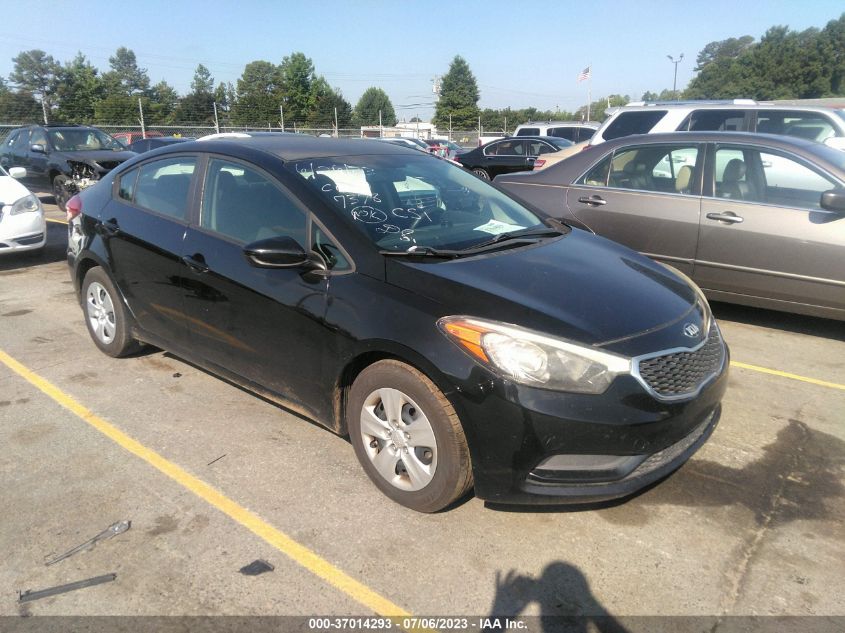 2016 KIA FORTE LX - KNAFK4A6XG5587378