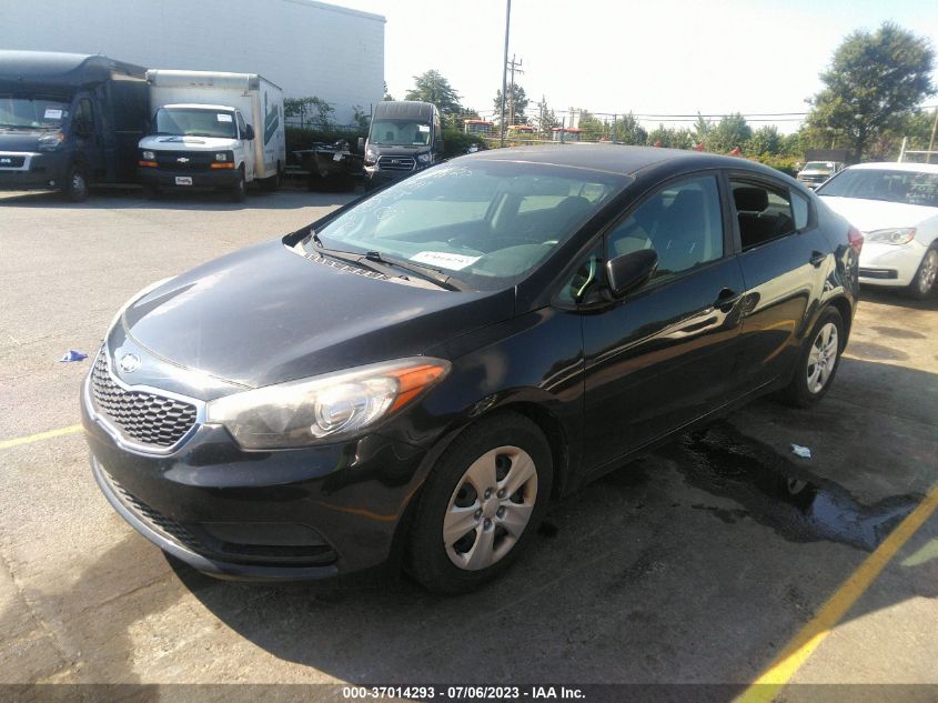 2016 KIA FORTE LX - KNAFK4A6XG5587378