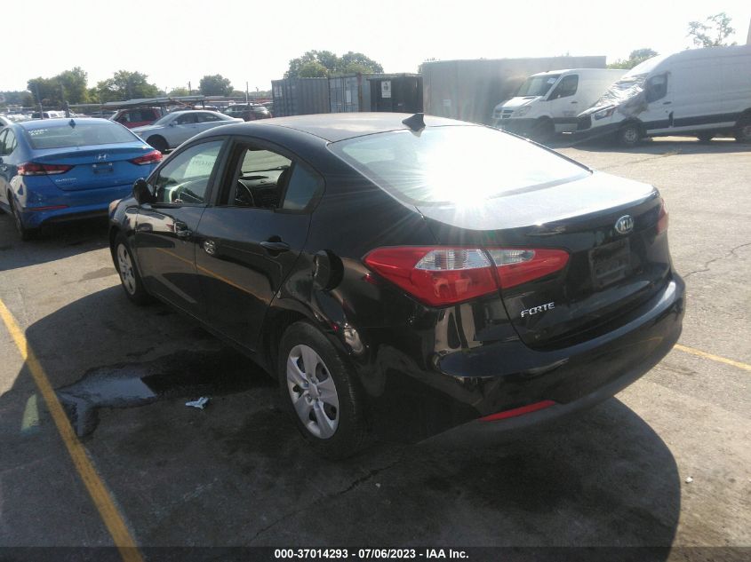 2016 KIA FORTE LX - KNAFK4A6XG5587378