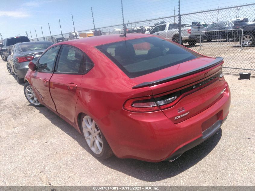 2013 DODGE DART RALLYE - 1C3CDFBAXDD104024
