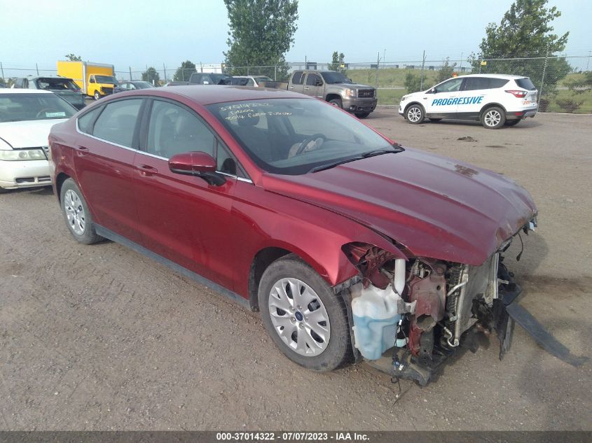 2014 FORD FUSION S - 3FA6P0G71ER337234