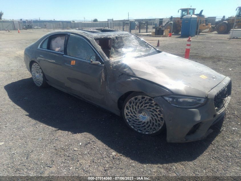 2022 MERCEDES-BENZ S-CLASS S 580 - W1K6G7GBXNA117212