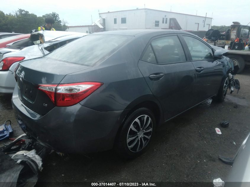 2016 TOYOTA COROLLA L/LE/S/S PLUS/LE PLUS - 2T1BURHE3GC600979