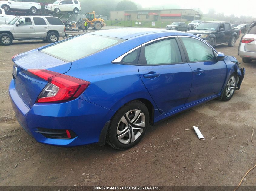 2018 HONDA CIVIC SEDAN LX - 19XFC2E50JE028309