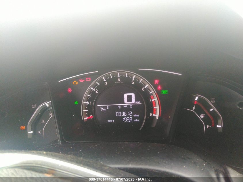 2018 HONDA CIVIC SEDAN LX - 19XFC2E50JE028309