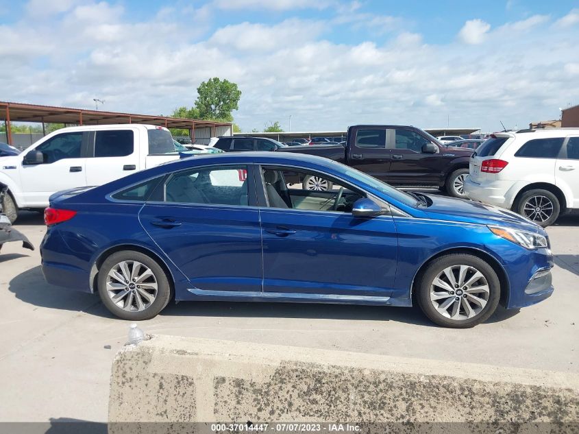 2017 HYUNDAI SONATA SPORT - 5NPE34AF9HH471862