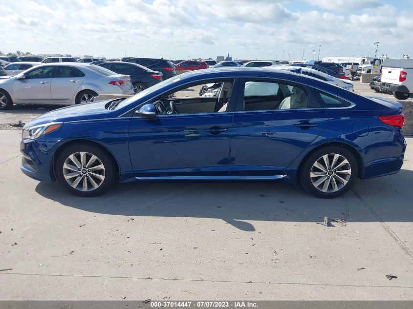 2017 HYUNDAI SONATA SPORT - 5NPE34AF9HH471862