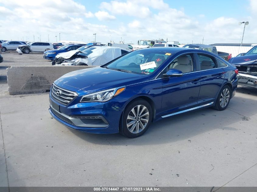 2017 HYUNDAI SONATA SPORT - 5NPE34AF9HH471862