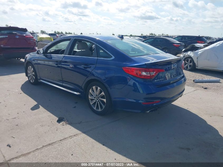 2017 HYUNDAI SONATA SPORT - 5NPE34AF9HH471862