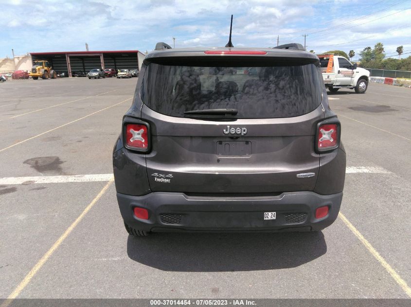 2017 JEEP RENEGADE LATITUDE - ZACCJBBB3HPE62823