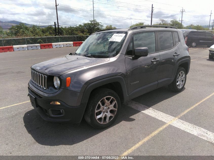 VIN ZACCJBBB3HPE62823 2017 JEEP RENEGADE no.2